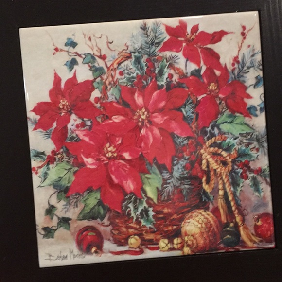 Other - Two Framed Tiles Hot Plates Set